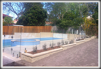glass pool fencing